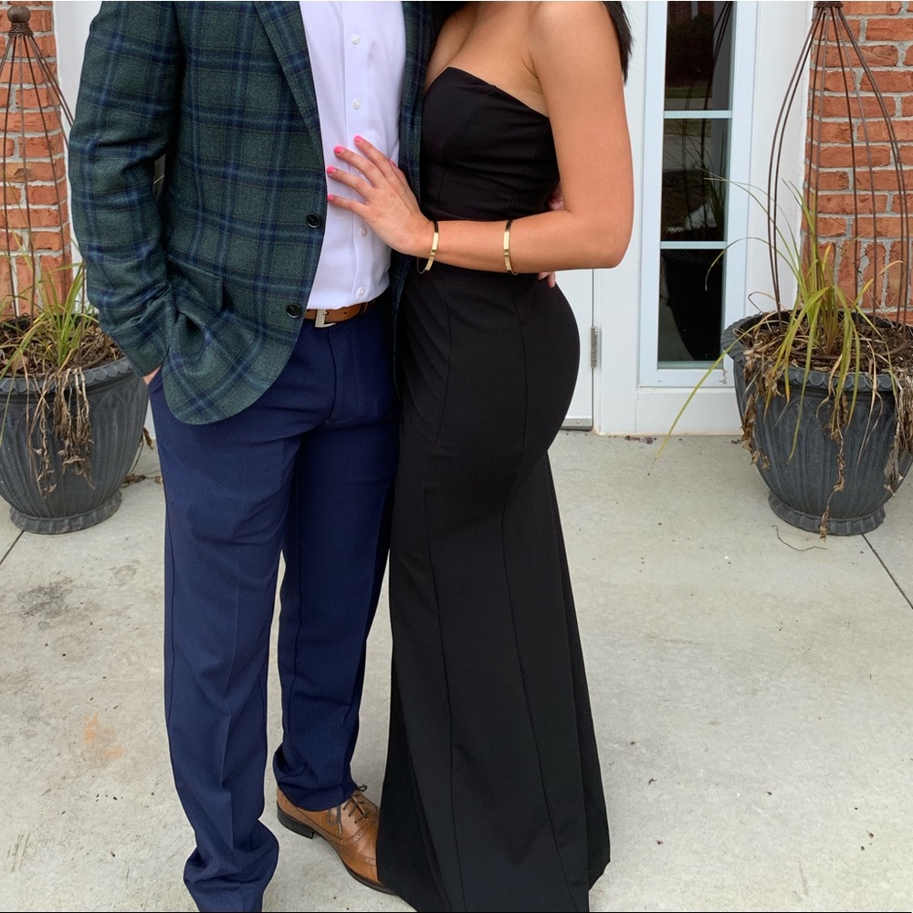 Black formal dress